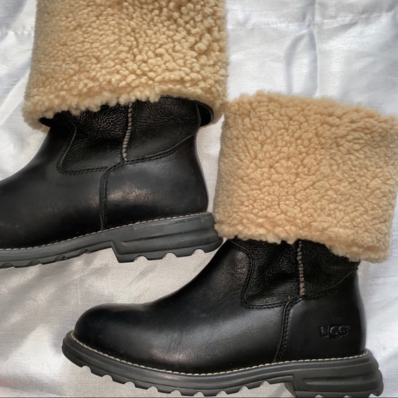 Ugg Australia black leather - Picture 9 of 10